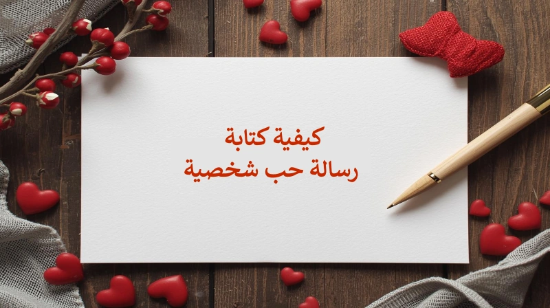 كيفية كتابة رسالة حب شخصية مؤثرة تجعل القلب يذوب